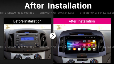 Màn hình DVD Android xe Hyundai Elantra 2007 - 2010 | Vitech 